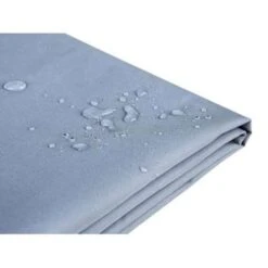 Beliani Meubelhoes CHUVA - Grijs Pvc -LeenBakker Winkel 9d23125478494aaa88e89f2d2eeae0ed