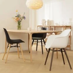 Nolon Nena-Liz Eetkamerstoel Wit - Beige - Zwarte Houten Poten 16 Nolon Nena-Liz Eetkamerstoel Wit - Beige - Zwarte Houten Poten -LeenBakker Winkel 9e20b6ebfbaf44a28149f14c48502ef8