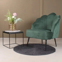 DS4U - Lindsey Fauteuil - Donkergroen -LeenBakker Winkel 9ecefc642ab64643ac733841400efc9d