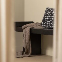 WOOOD Lox Bankje - Hout - Zwart - 35x183x53 -LeenBakker Winkel 9ee0c4eaf78c4739bd0eae4fef6d5ce5