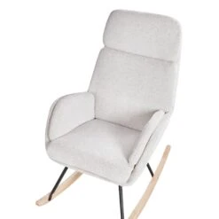 KVELIA - Schommelstoel - Wit - Polyester -LeenBakker Winkel a034ba4e8aa24dd1b511b3b3e3cfc99b