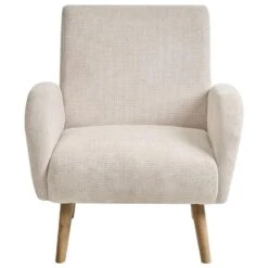 PLASSEN - Fauteuil - Lichtbeige - Stof 16 PLASSEN - Fauteuil - Lichtbeige - Stof -LeenBakker Winkel a19143f21964401989edaf414d01e242