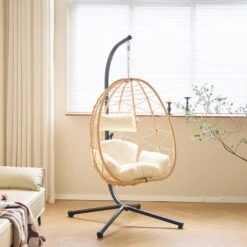 Hangstoel Van Bruin Rotan En Metaal 12 Hangstoel Van Bruin Rotan En Metaal -LeenBakker Winkel a28ee68be5df4b14a28e501ee76a42b8