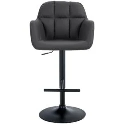 CLP Barkruk Natoma Zwart Frame - Kunstleer - Zwart -LeenBakker Winkel a2a210f1f67e4c1aa0d884d9b91c7d99