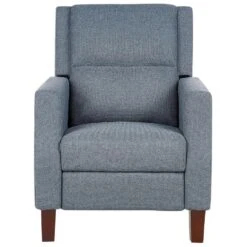 EGERSUND - TV-fauteuil - Blauw - Fluweel -LeenBakker Winkel a303e2f48b6148198dee9020ce44acaa