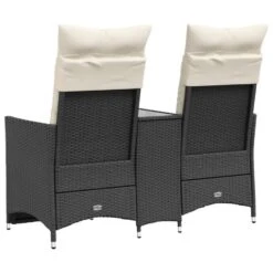 VidaXL - Tuinbank - Zwart - Poly Rattan -LeenBakker Winkel a3461ae8ca0d44c0a8038a7c829b5f15
