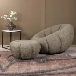 DS4U - Olivia DLX Fauteuil Teddy - Groen 13 DS4U - Olivia DLX Fauteuil Teddy - Groen -LeenBakker Winkel a4a98871268e4696963447fa2fc7c298