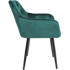CLP Set Van 2 Eetkamerstoel Stanley Zwart Frame - Fluweel - Donkergroen 15 CLP Set Van 2 Eetkamerstoel Stanley Zwart Frame - Fluweel - Donkergroen -LeenBakker Winkel a4e1482cda3e4f4ba9d2699b9ca08f13