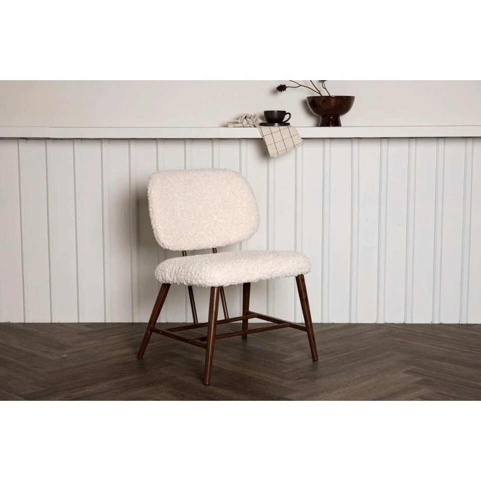 Svea - Miso Fauteuil - Teddy - Wit 4 Svea - Miso Fauteuil - Teddy - Wit - Afbeelding 2