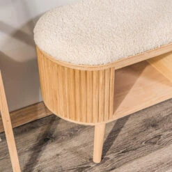 Bank Met Opbergruimte In Grenen En Witte Lussen -LeenBakker Winkel a528795cf5154f1ca455be9be39bd3f5