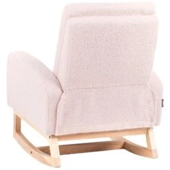 NORBY - Schommelstoel Voor Kinderen - Pastelroze - Bouclé -LeenBakker Winkel a536c4f86d374c14a4ba4b9e846f882b