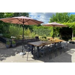 Stripe Stapelbare Tuinstoel - Antraciet 14 Stripe Stapelbare Tuinstoel - Antraciet -LeenBakker Winkel a620a867a57a49318d66248324d37ebc