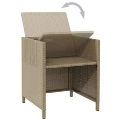 VidaXL - Tuinstoelen - Kussens - Beige - Poly Rattan - 4 Stuks 19 VidaXL - Tuinstoelen - Kussens - Beige - Poly Rattan - 4 Stuks -LeenBakker Winkel a689d08a66c8462dad335bbc72cc41ec