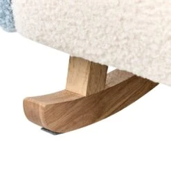 OMBO - Schommelstoel Voor Kinderen - Lichtblauw - Bouclé -LeenBakker Winkel a6a6eb56e17b46538cc176f67aa2862a