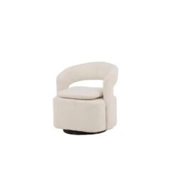 Svea - Teno Draaibare Fauteuil - Boucle - Wit -LeenBakker Winkel a6ffecfeba7b4b428d6b01c718ffa252