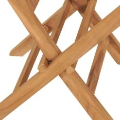 VidaXL - Tuinstoelen - Bruin - Hout - 2 Stuks - Inklapbaar -LeenBakker Winkel a75b478682464eeba0d21ba449dbd66d