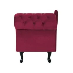 NIMES - Chaise Longue - Rood - Rechterzijde - Fluweel -LeenBakker Winkel a776df1444954c0c88fbb2627787aa4e