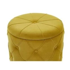 PUEBLO - Poef - Geel - 40/33 Cm - Fluweel -LeenBakker Winkel a8604a90e7ac4f87a8ba4bde23ba661c