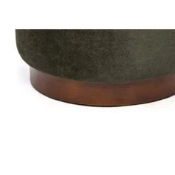 Pouf In Bruin Fluweel En Houten Basis -LeenBakker Winkel a914ff1b0bb34edabdf98c6c8e21634a