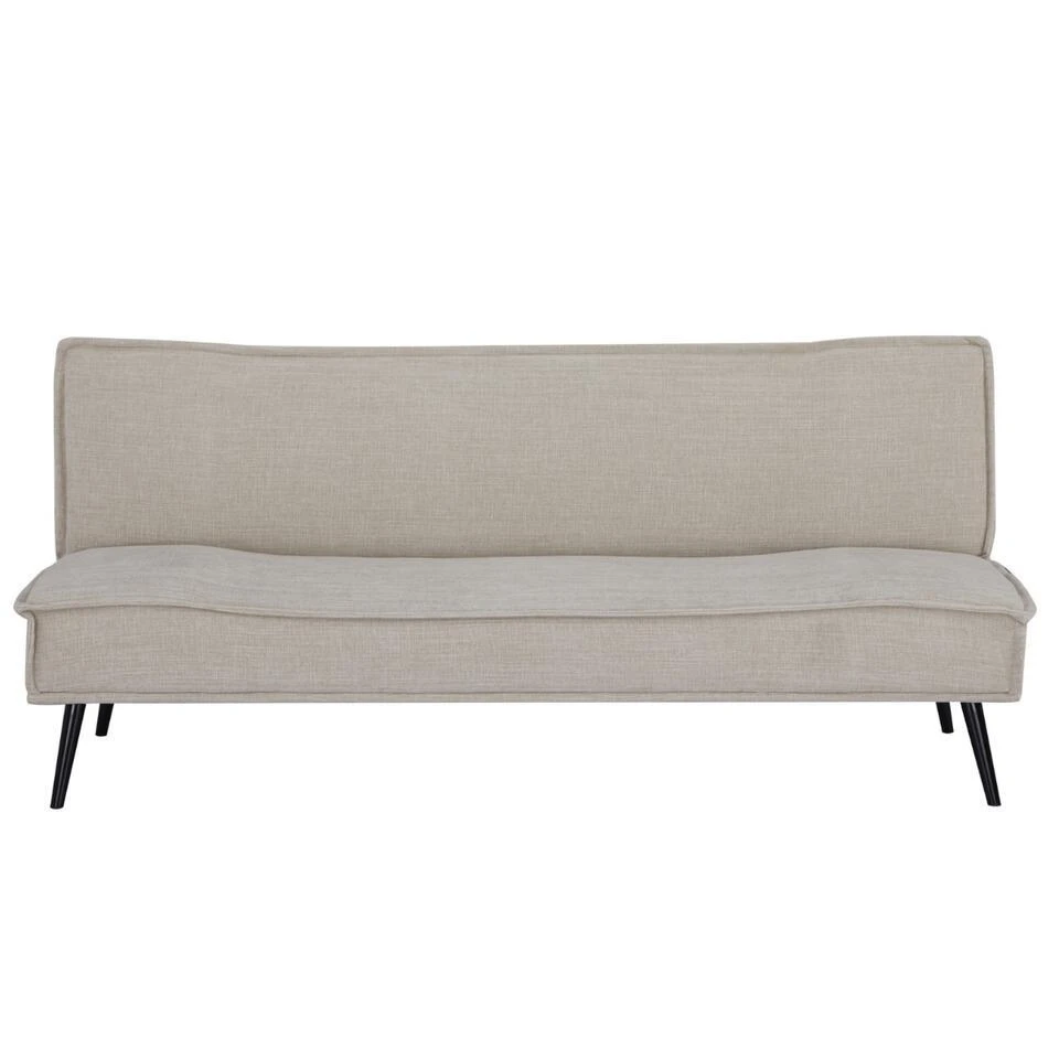 Slaapbank 3-Zits - Beige Stof - Zithoogte 43cm - 181x83x81cm - Mali 11 Slaapbank 3-Zits - Beige Stof - Zithoogte 43cm - 181x83x81cm - Mali - Afbeelding 9