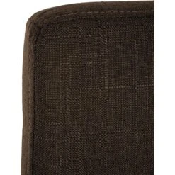 CLP Barkruk Freeport Zwart Frame - Stof - Bruin -LeenBakker Winkel a9ddc726e5e94f9e9a25882a6d13c764