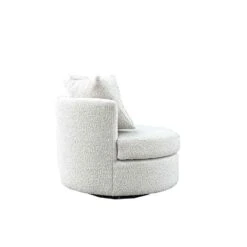 Loveseat Rond - Beige - Stof - 94x88x84cm - Thony -LeenBakker Winkel aa0638ccb29a49ebb17770cdb0c4e215