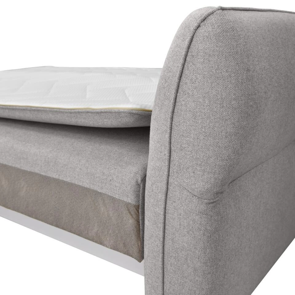 CALICOSY - Slaapbank LAGOS - Grijs - 90x238x96 Cm 11 CALICOSY - Slaapbank LAGOS - Grijs - 90x238x96 Cm - Afbeelding 9