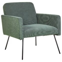 NARKEN - Fauteuil - Donkergroen - Corduroy -LeenBakker Winkel aa826b0d2de64a47885586c4e2bbc040