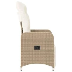 VidaXL - Verstelbare Tuinstoel Met Kussens - Beige - Poly Rattan -LeenBakker Winkel ab03ae7e015e4910ba020c6365f31aa5