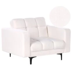 ALNES - Fauteuil - Wit - Polyester -LeenBakker Winkel ab1d687dac514ea4bb3fe923d0a3dba8