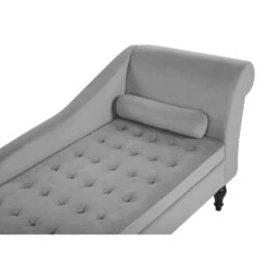 PESSAC - Chaise Longue - Grijs - Rechterzijde - Fluweel 20 PESSAC - Chaise Longue - Grijs - Rechterzijde - Fluweel -LeenBakker Winkel ab3dea374d9840c9a6adc394cca00c32