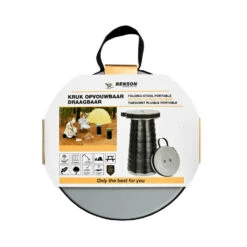 Benson Opvouwbare Kruk - Grijs - Kunststof - Inklapbare Stoel -LeenBakker Winkel ab8cca4fdcdf4a8baabe9f17d0eeb65c