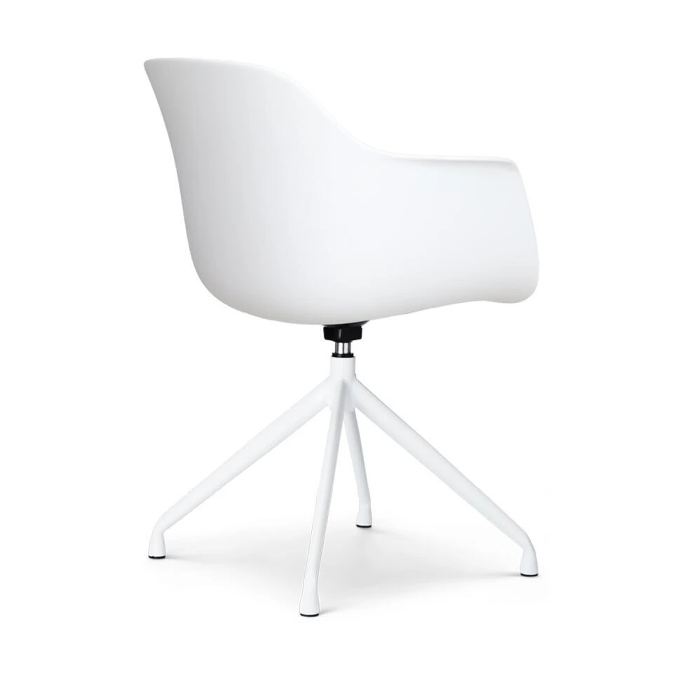 Nolon Nola-Liz Eetkamerstoel Wit - Zacht Groen - Draaibaar - Wit 10 Nolon Nola-Liz Eetkamerstoel Wit - Zacht Groen - Draaibaar - Wit - Afbeelding 8