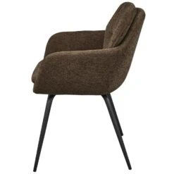 WOOOD Runa Eetkamerstoelen - Polyester - Warm Bruin - Set Van 2 -LeenBakker Winkel abf3a707a4bd48af8788759e429fcebc