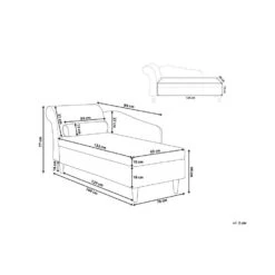 LUIRO - Chaise Longue - Donkergrijs - Linkerzijde - Fluweel 18 LUIRO - Chaise Longue - Donkergrijs - Linkerzijde - Fluweel -LeenBakker Winkel ac25ad49a37d46a5bc42cc456657870f 1