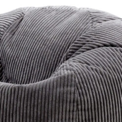 Icon Zitzak En Poef Kingston - Corduroy Zitzak - Houtskool -LeenBakker Winkel ac2aa329b7384bd5ac785b6f744e8294