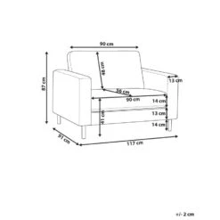 SAVALEN - Fauteuil - Lichtgrijs - Stof -LeenBakker Winkel ae53497d032641e3a6e849b775fdb8c7