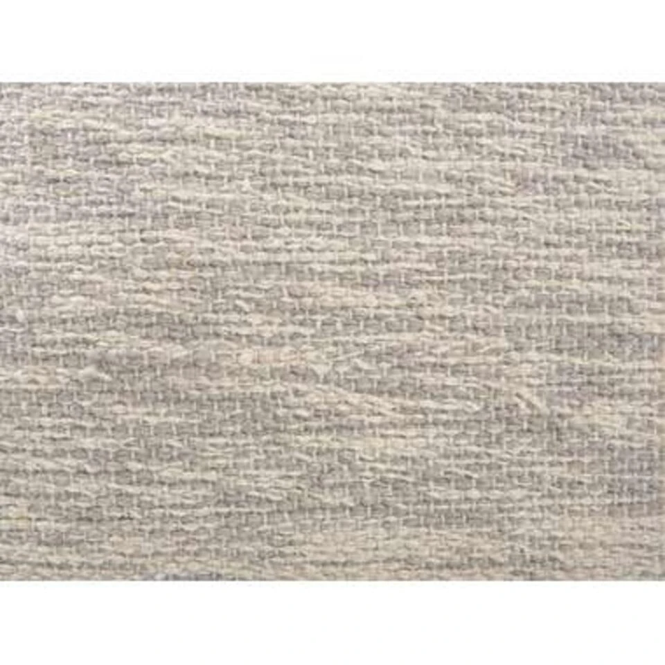 HIRRI - Poef - Lichtgrijs - Katoen 7 HIRRI - Poef - Lichtgrijs - Katoen - Afbeelding 5