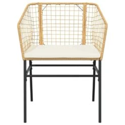 VidaXL - Tuinstoelen - Kussens - Bruin - Poly Rattan - 2 Stuks -LeenBakker Winkel af7af35e7efb4aca9b345cf57cdde212