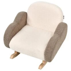 SKARE - Schommelstoel Voor Kinderen - Beige - Bouclé -LeenBakker Winkel b01d3fcc81bf48ff9d83299869f61b66