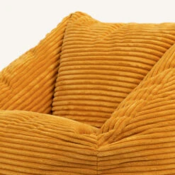 Icon Kinderzitzakken Morgan - Corduroy Zitzak Met Vulling - Geel -LeenBakker Winkel b099fa8e6c9d40adb63206c722893361