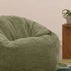 Icon Zitzak Kingston - Ribfluweel Zitzak Volwassenen - Saliegroen -LeenBakker Winkel b0cd94f6b05544349a06aae5e60df256