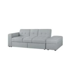 Beliani Driezitsbank - FALSTER Grijs Polyester -LeenBakker Winkel b1218d11bf1349b3ab08664301d77784