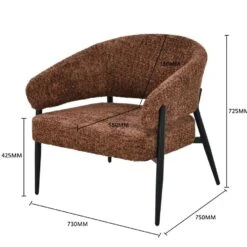 Livingfurn - Fauteuil Dilan Venga Hazel - 72.5x73x75cm 20 Livingfurn - Fauteuil Dilan Venga Hazel - 72.5x73x75cm -LeenBakker Winkel b12f4b99bc3c4f468d3ca305410ab720