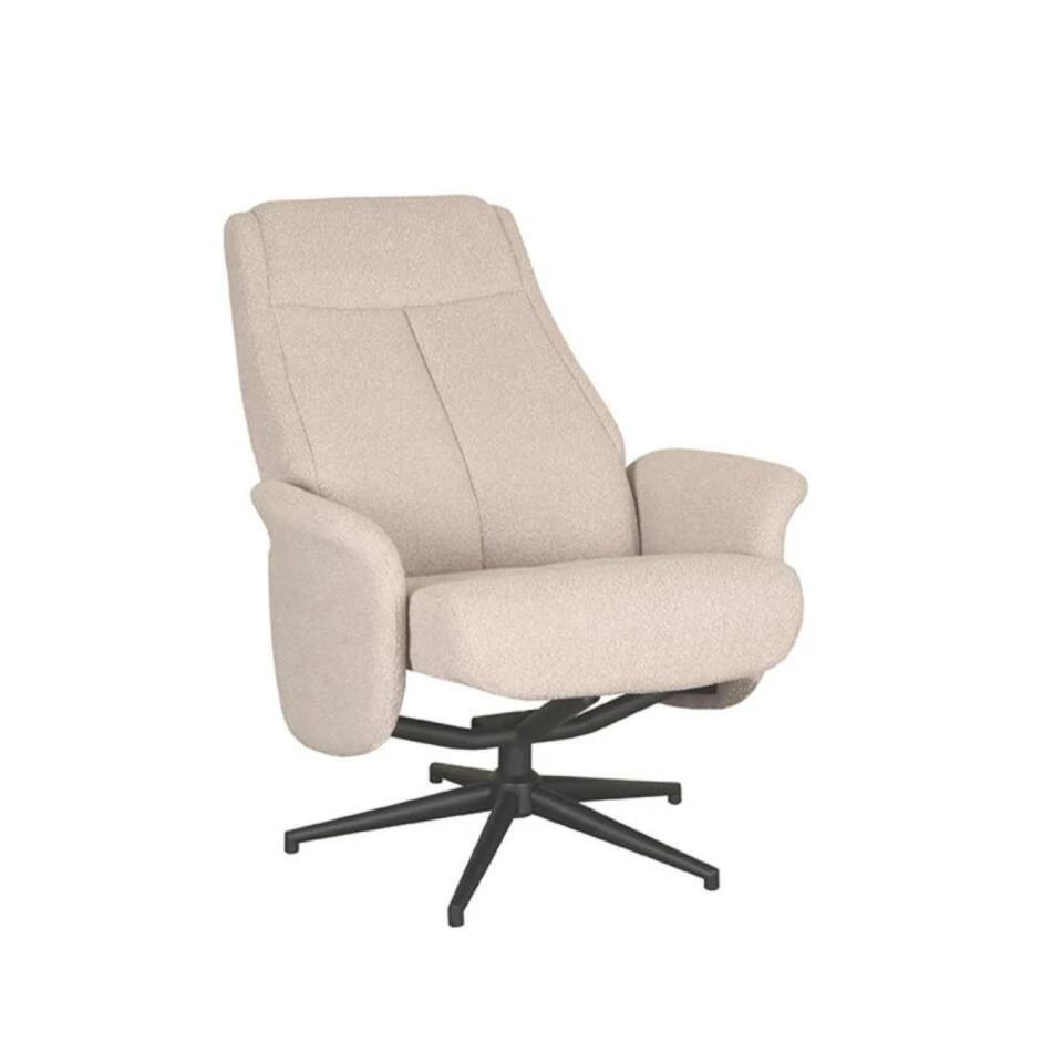 LABEL51 Fauteuil Bergen - Naturel - Boucle 11 LABEL51 Fauteuil Bergen - Naturel - Boucle - Afbeelding 9