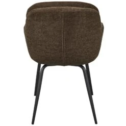 WOOOD Runa Eetkamerstoelen - Polyester - Warm Bruin - Set Van 2 -LeenBakker Winkel b1bd6a83a21b4c4ba2460c28670f11da