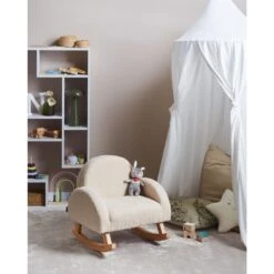 HUG - Schommelstoel Voor Kinderen - Lichtbeige - Bouclé -LeenBakker Winkel b205b5607f6d48a9947ad65db8b37baf