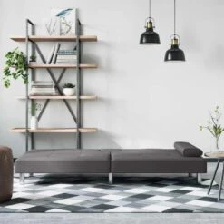 VidaXL - Slaapbank Met Bekerhouders - Grijs - Kunstleer 18 VidaXL - Slaapbank Met Bekerhouders - Grijs - Kunstleer -LeenBakker Winkel b36da3ba0a424d308afb0b1404a10d80