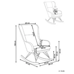 LUOMA - Schommelstoel - Off-white - Bouclé 17 LUOMA - Schommelstoel - Off-white - Bouclé -LeenBakker Winkel b395c3109331476f9f9552bfb9c799bb