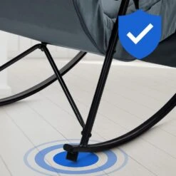 CLP Schommelstoel Cathy Fluweel - Donkergrijs -LeenBakker Winkel b3d029e066b343c490ba6802a7c170a3